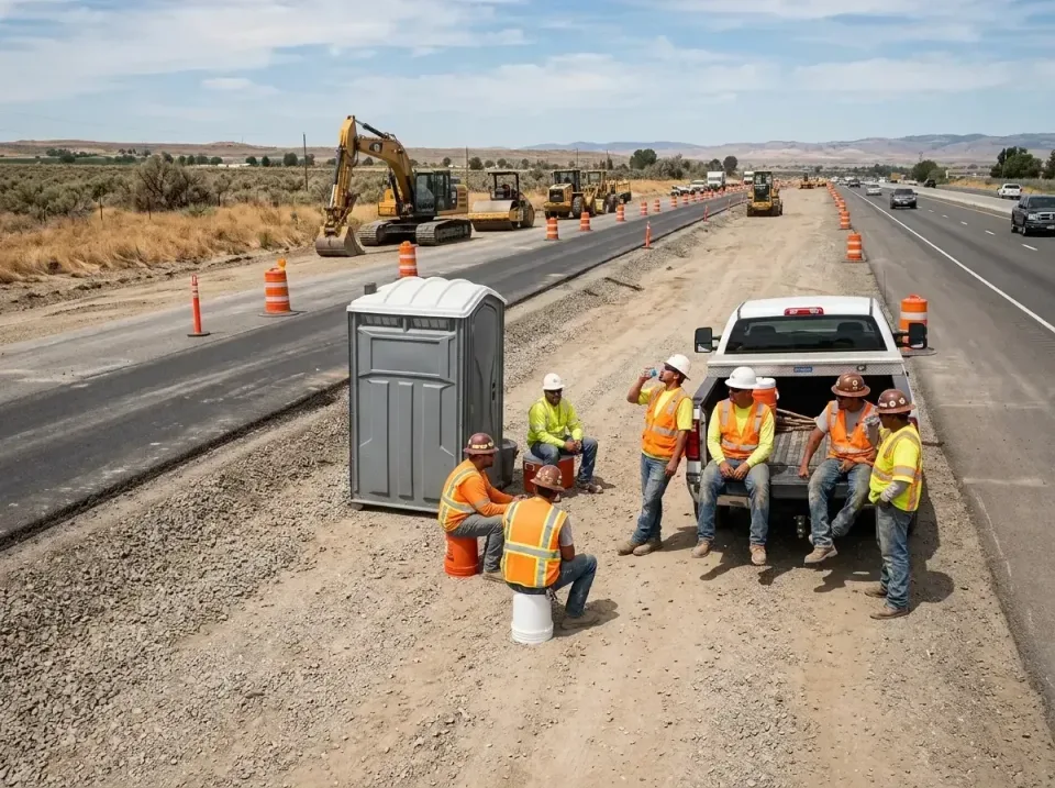 highway-road-construction-crew-007 — frequently asked questions, Porta Potty and Restroom Rentals in Zanesville, OH